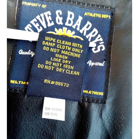 Steve & Barry's Texas A&M Faux Leather Varsity Letterman Jacket Football XXXL - Picture 5 of 11